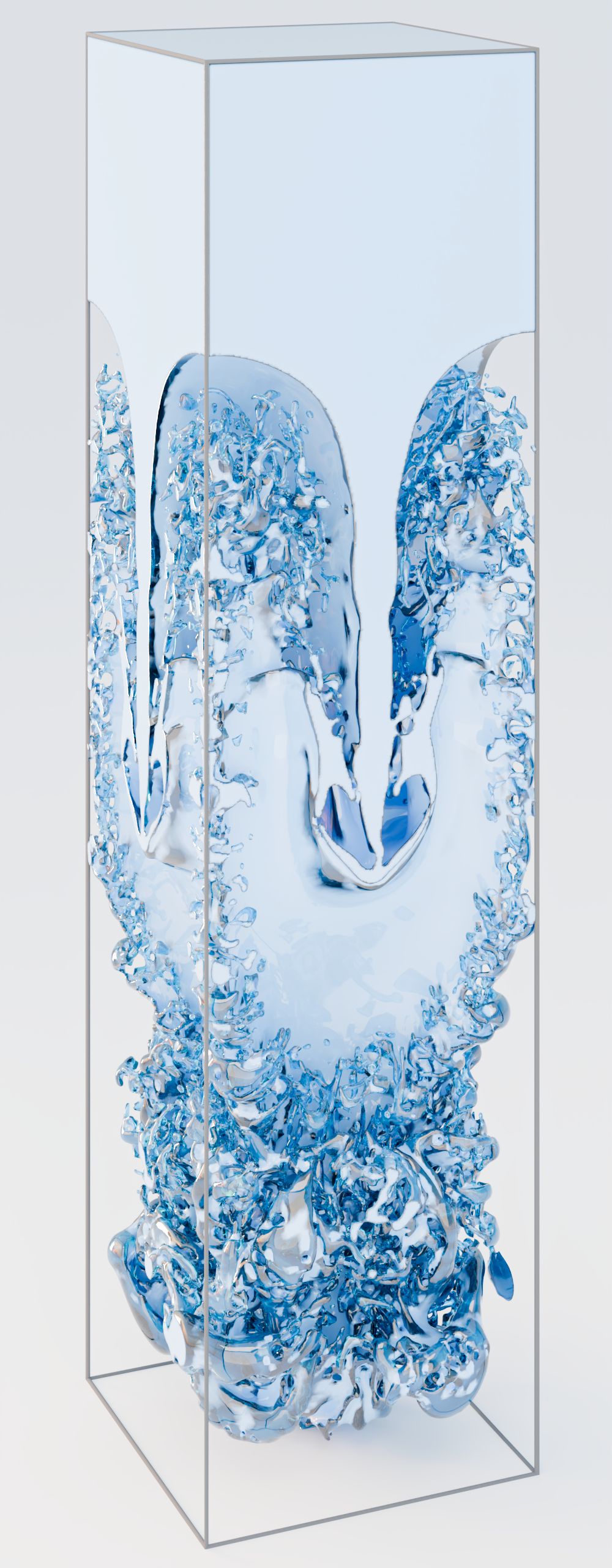 3D Rayleigh-Taylor instability, panel 3 of 8