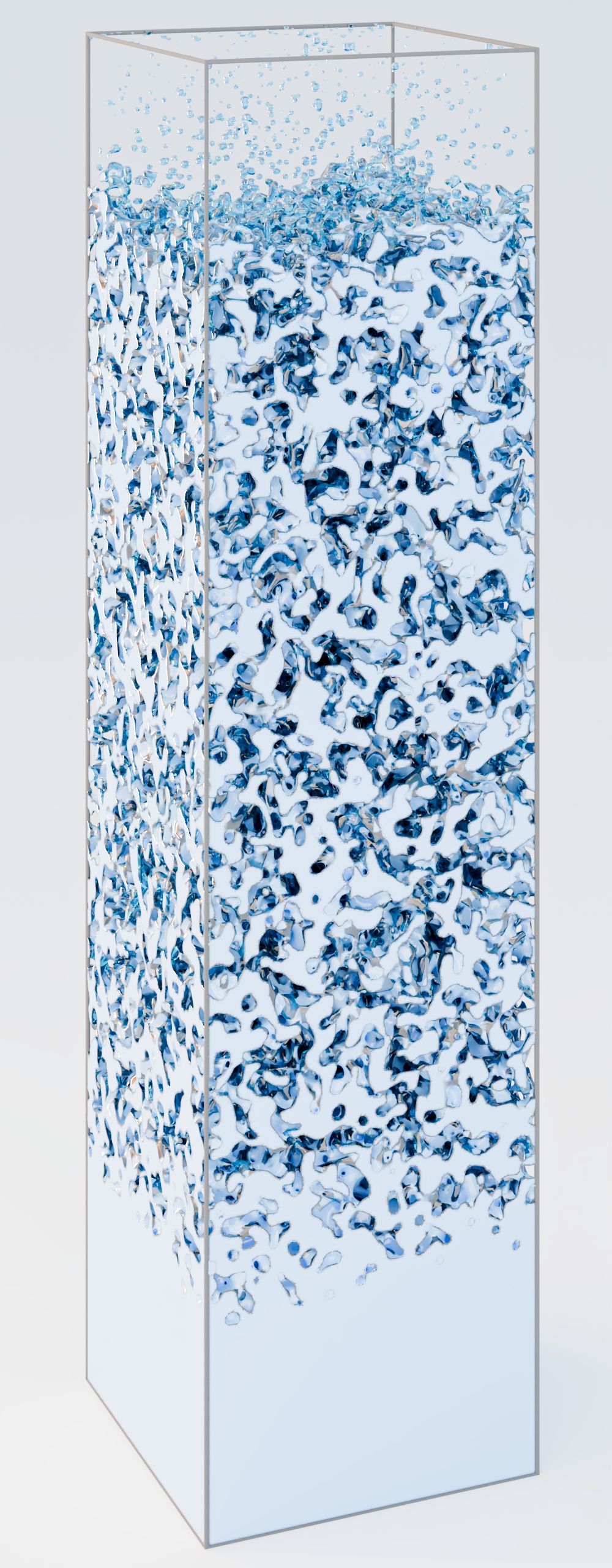 3D Rayleigh-Taylor instability, panel 6 of 8
