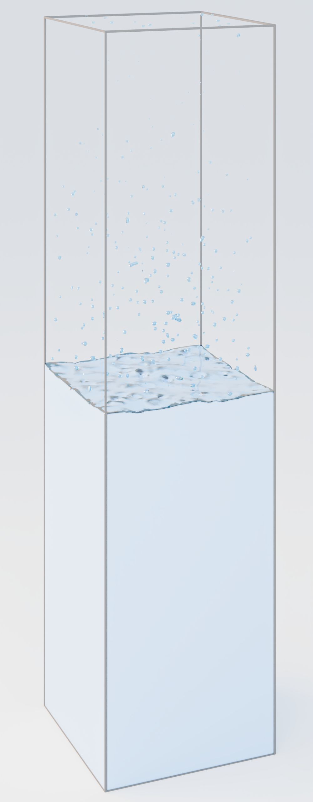 3D Rayleigh-Taylor instability, panel 8 of 8